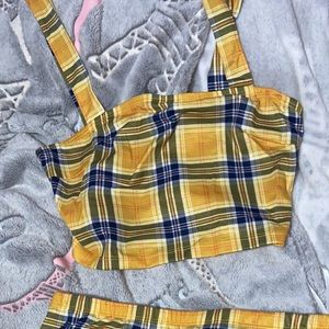 Forever 21, top and skirt